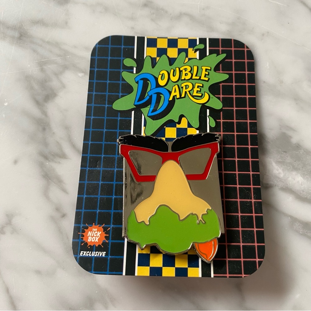 Double Dare Nickelodeon Enamel Pin